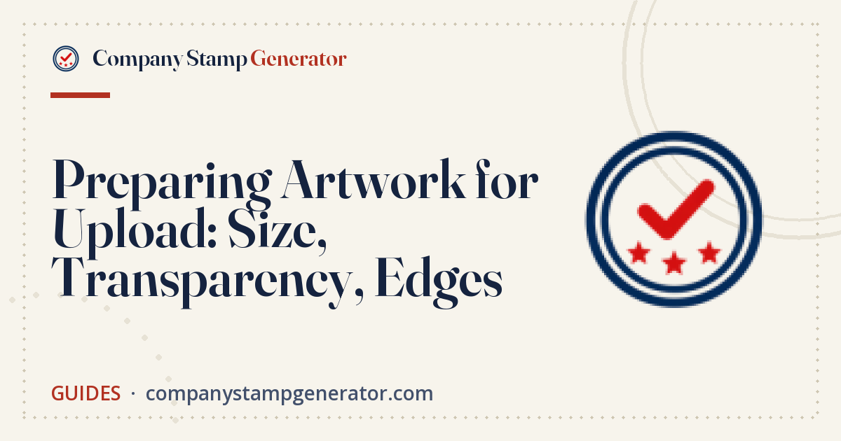 Preparing Artwork for Upload: Size, Transparency, Edges